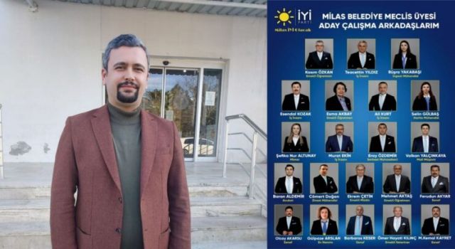 İYİ Parti Milas’ta Seçim Hazırlıklarını Tamamladı: Aday ve Meclis Üyeleri Listesi Teslim Edildi