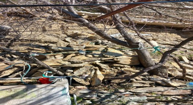 Milas’ta Yol Evin Bahçesine Çöktü: Mahalleli 1 Aydır Yardım Bekliyor