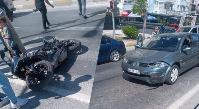 Milas’ta Motosiklet Kazası: Bir Yaralı