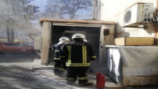 Hacıilyas Mahallesinde Trafo Yangını.