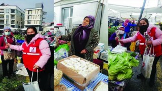 Türk Kızılay Milas Üretici Kadınları Unutmadı