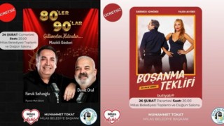 Milas Belediyesi’nden Sanatseverlere Ücretsiz Tiyatro ve Müzik Ziyafeti