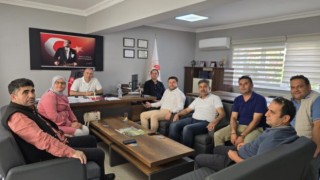 AK Parti Heyeti Milas İlçe Tarım ve Orman Müdürü Ali Parlu’yu Ziyaret Etti