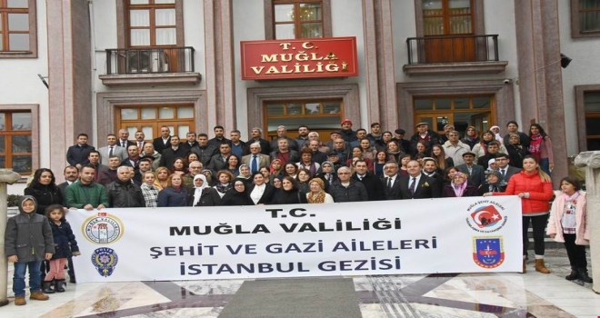 Şehit aileleri ve gaziler İstanbul'da